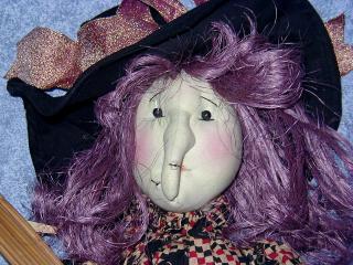 Amethyst Wich Cloth Doll Picture