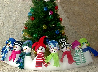 picture of snow people